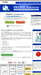 Mobile Screenshot of dbx2pst.com