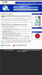 Mobile Screenshot of dbxtopstconverter.dbx2pst.com